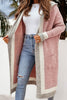 Hoodie Cardigan met Contrastdesign voor de Herfst-mezamstore.nl