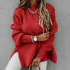 Gebreide oversized dames coltrui - zacht en warm