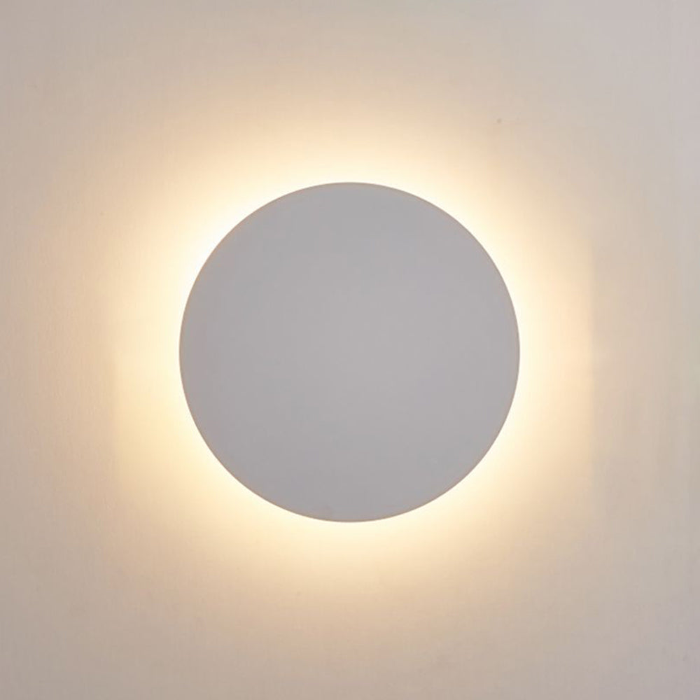 Moderne Ronde LED Wandleuchte met Metaal Finish