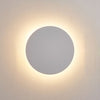 Moderne Ronde LED Wandleuchte met Metaal Finish