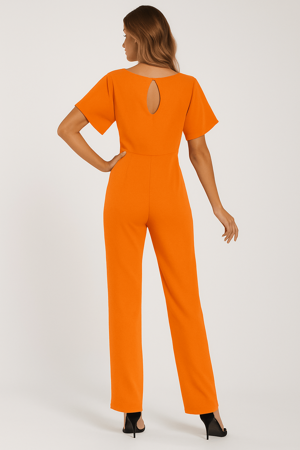 Jumpsuit met Verstelbare Tailleband en Elegante Pasvorm
