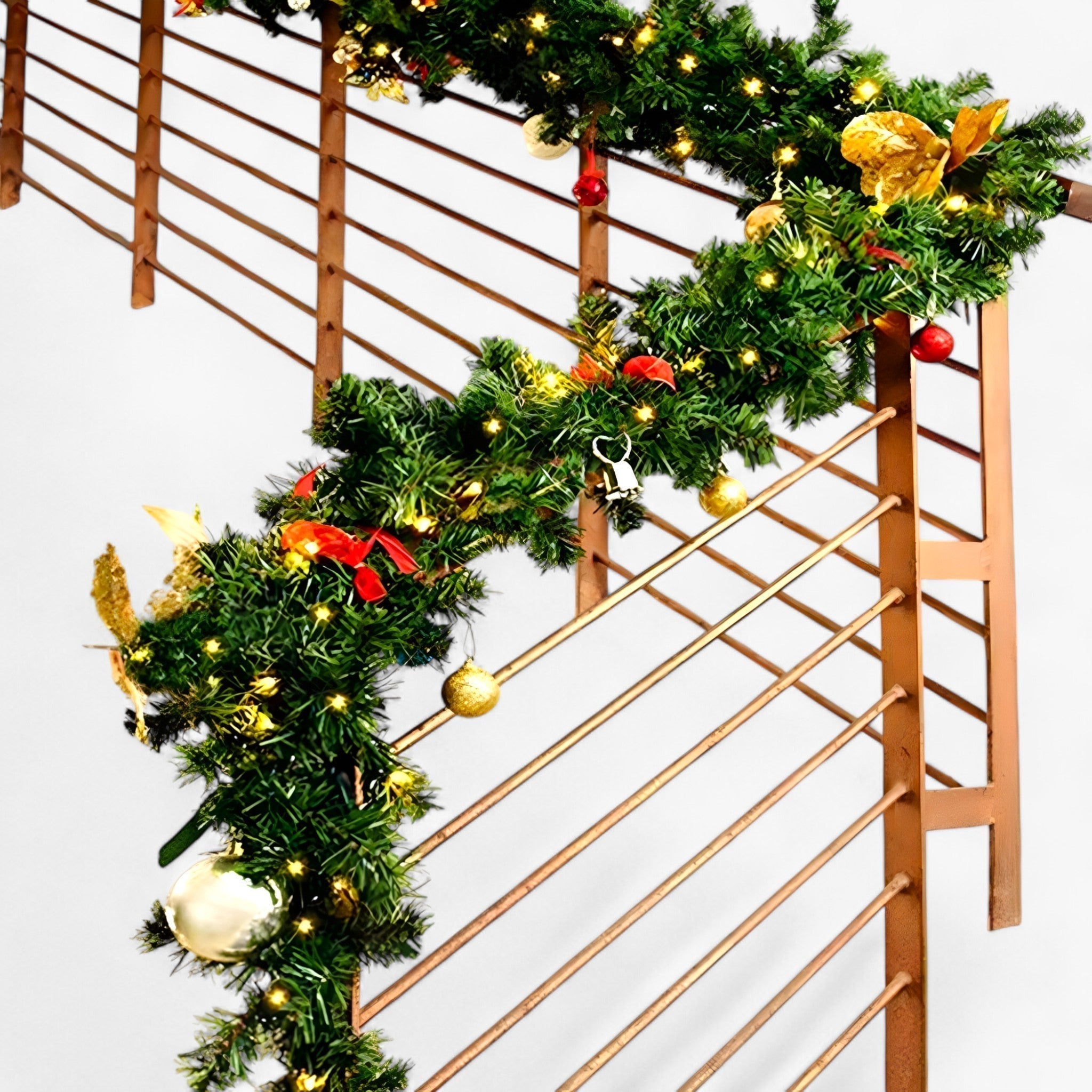 Kerst Guirlande Groen – Buigbare Decoratieve Kerstslinger (2m)
