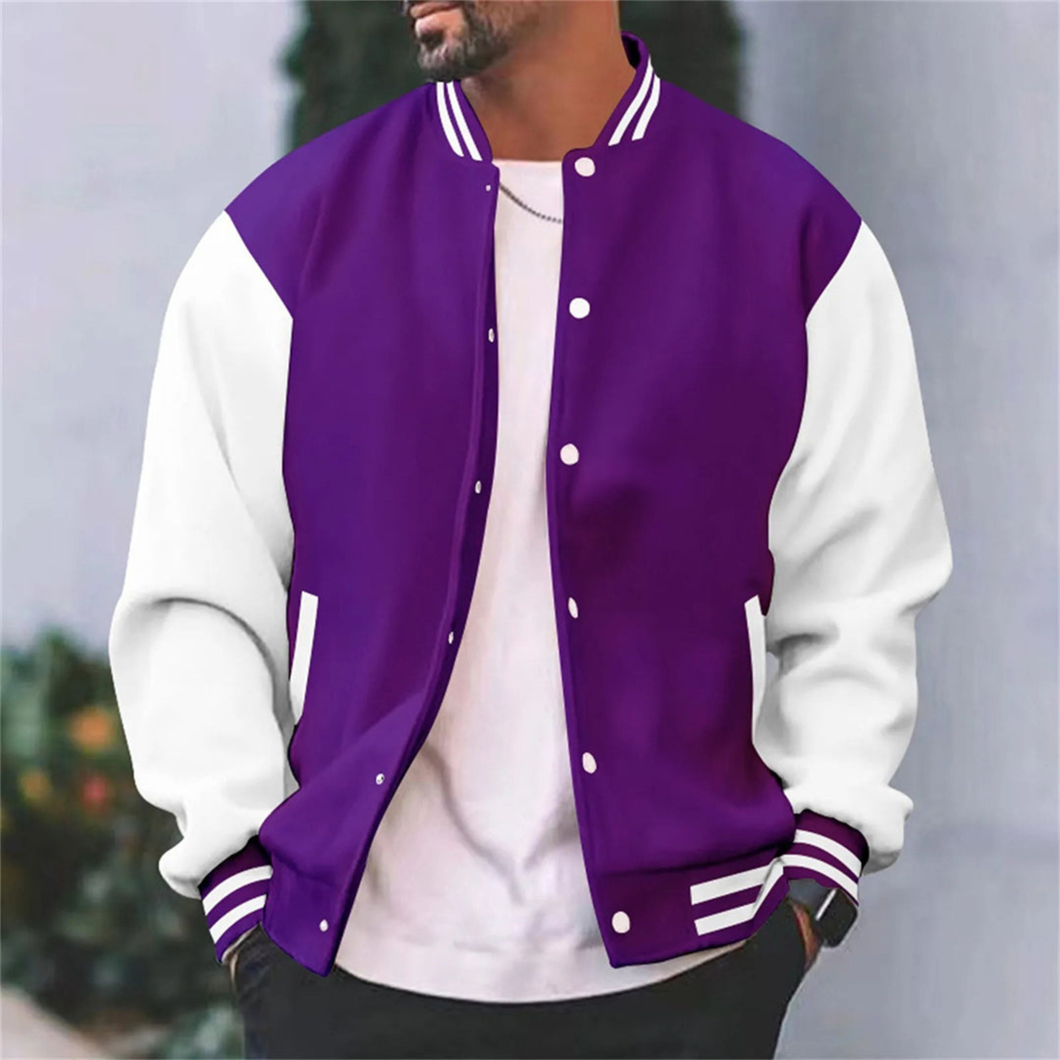 Heren Bomberjack Varsity College – Tijdloze Stijl & Comfort