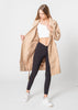 Trenchcoat in Perzikkleur - Laatste Kans!-mezamstore.nl