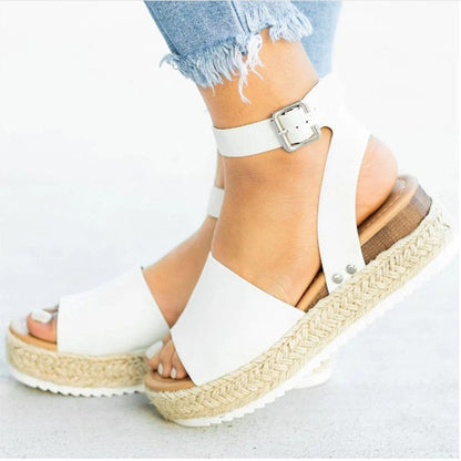 Zomerse Platform Espadrille Sandalen voor Dames