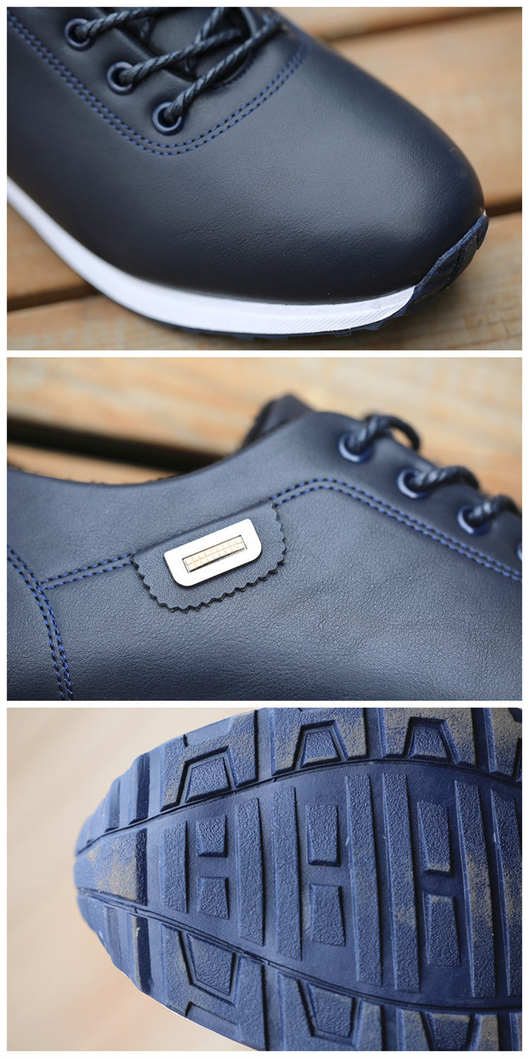 Casual heren sneakers met fluwelen binnenvoering - warm en comfortabel
