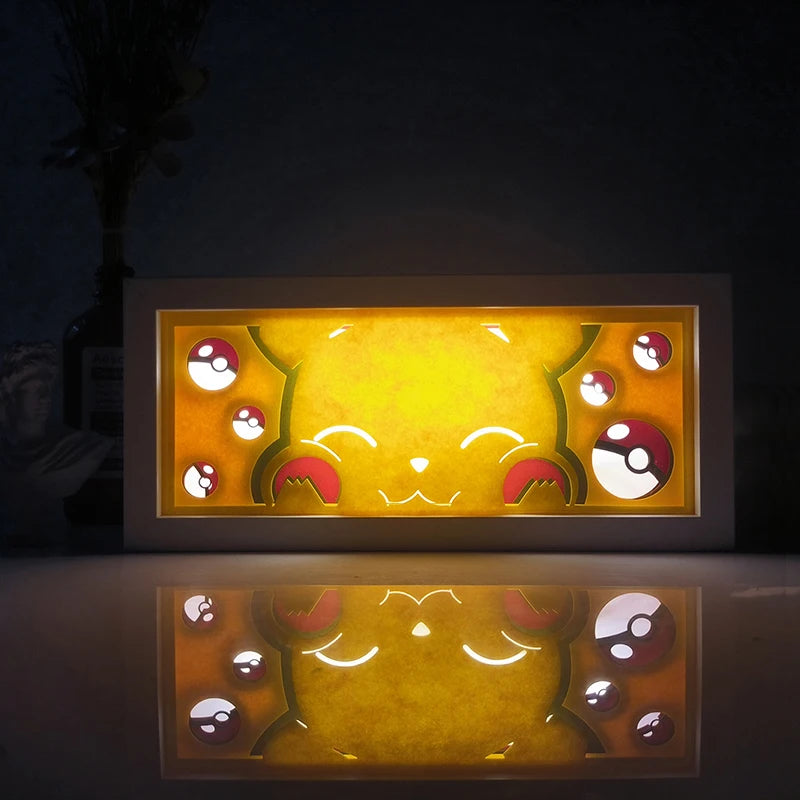 3D LED Nachtlampje met Afstandsbediening - One Piece Decoratie-mezamstore.nl