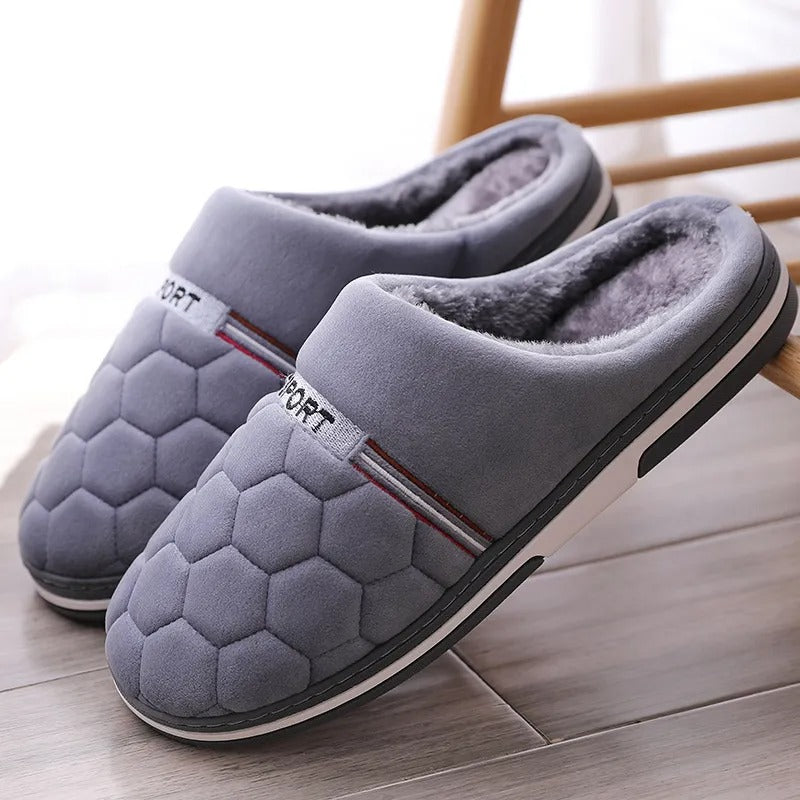 Warme Winterpantoffels – Comfortabele Huissloffen met Antislipzool