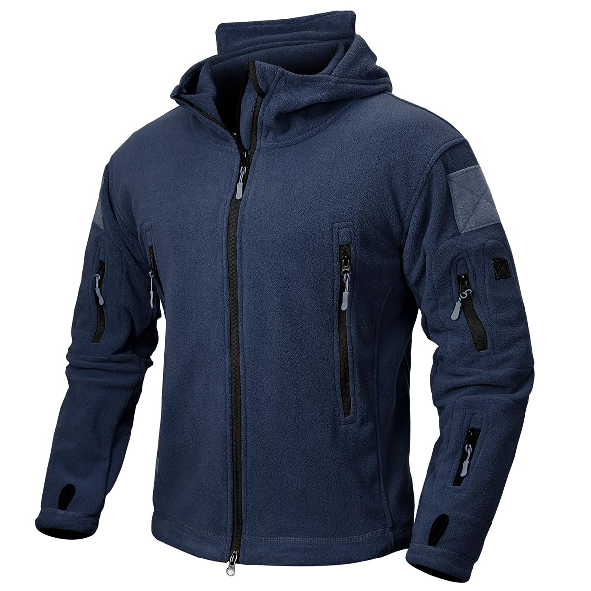 Tactische Fleece Kapuzenjacke voor Winter - Warm en Functioneel-mezamstore.nl
