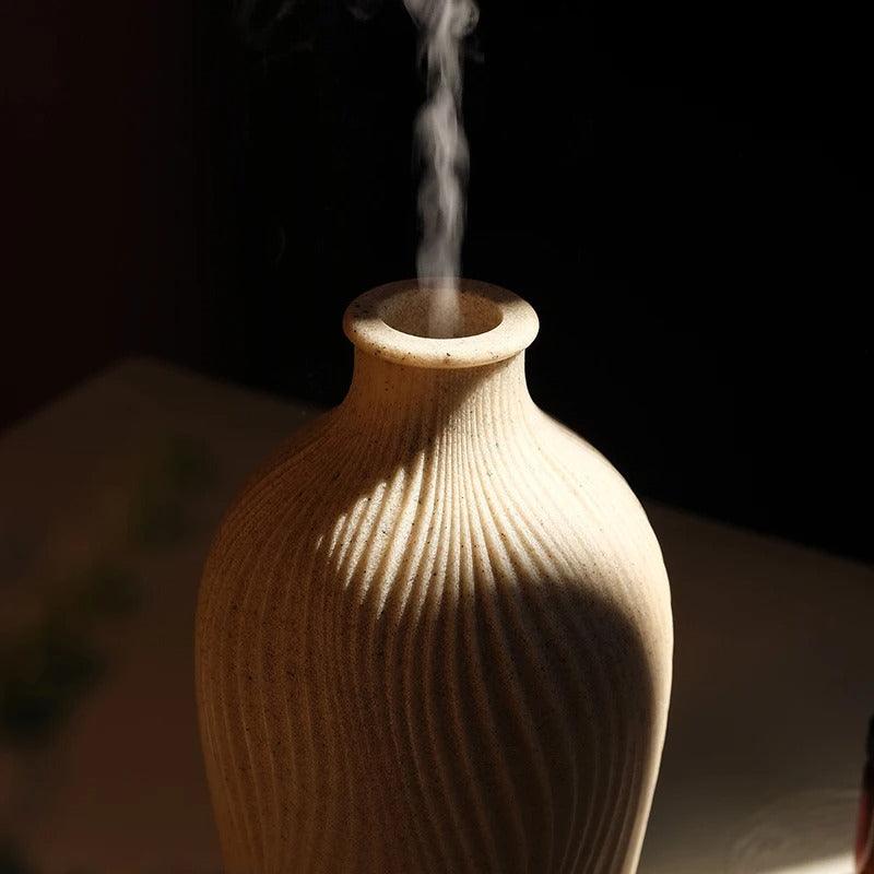 Polyresin Aroma Diffuser en Luchtbevochtiger met USB-aansluiting
