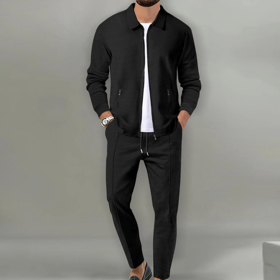 Klassieke Cardigan Set voor Heren met Comfortabele en Stijlvolle Look