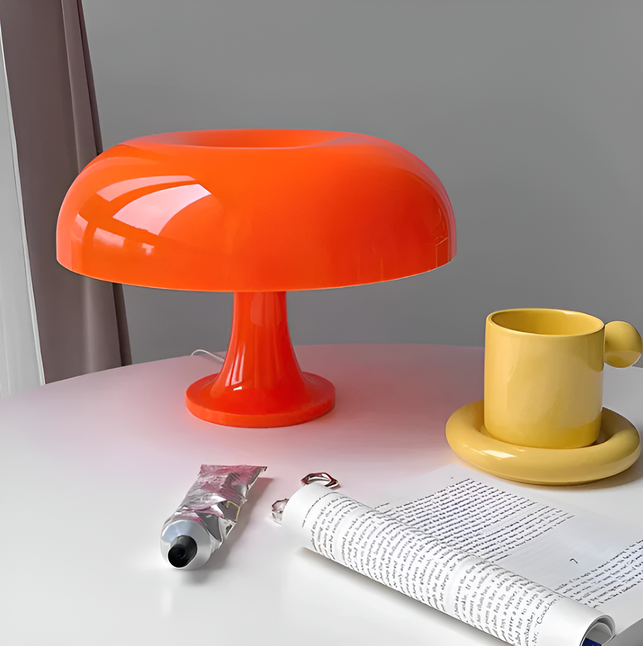 Minimalistische Draadloze LED Tafellamp met Vintage Design