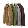 Gewatteerd Winteroverhemd Heren met Fleece Voering