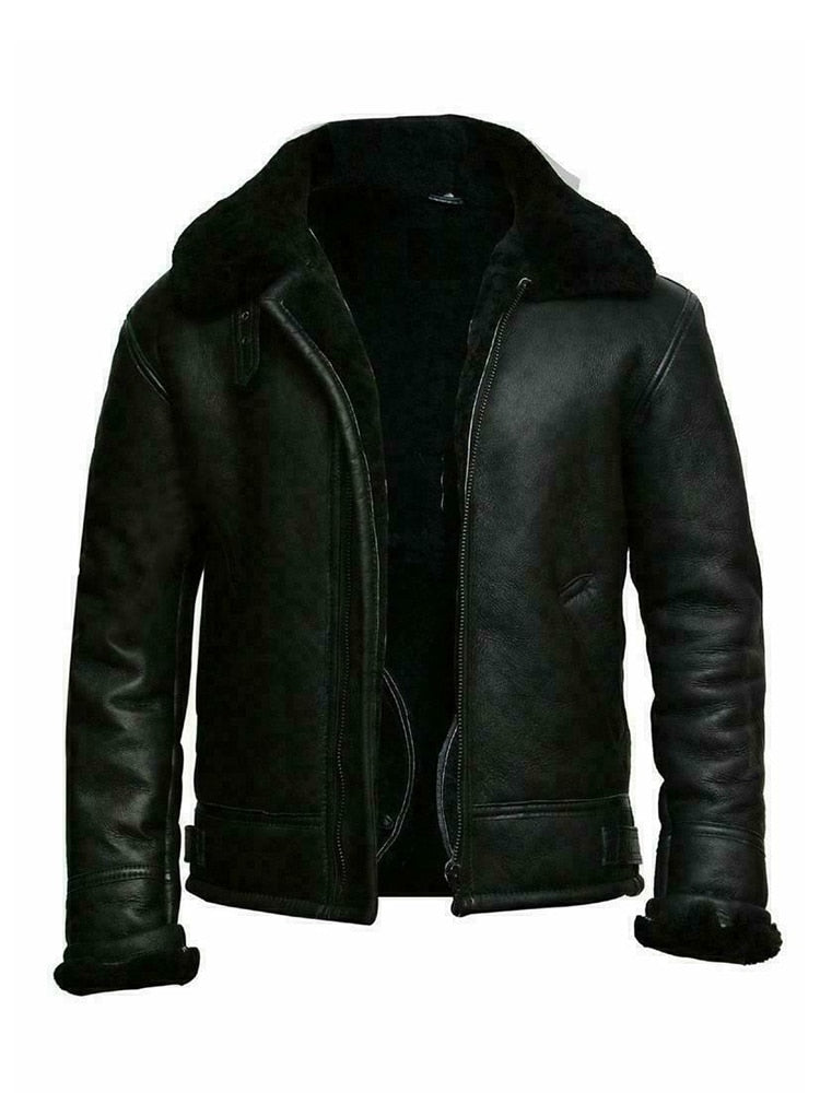 Stijlvolle Bomberjacke met Kunstpelz en Ruime Zakken-mezamstore.nl
