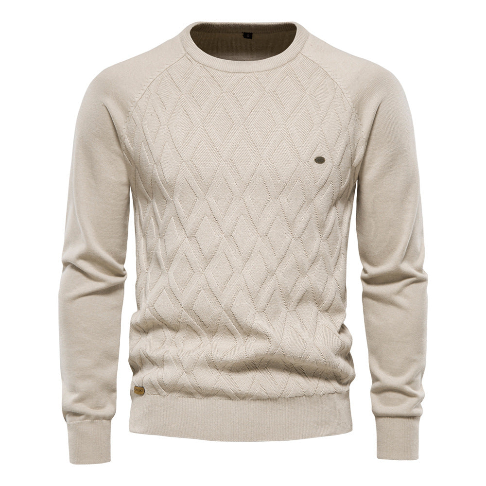 Klassieke herentrui met lange mouwen – tijdloos design voor herfst en winter