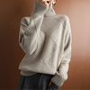 Luxe Dames Coltrui – Zacht, Warm en Elegant met Hoge Kraag