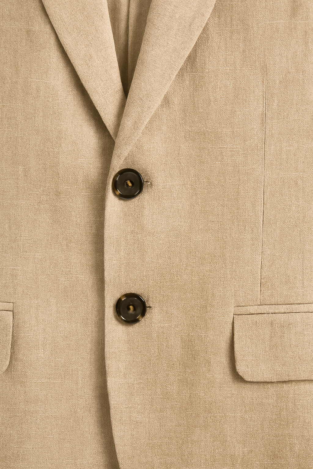 Heren Linnenpak – Lichtgewicht 2-delig Slim Fit, Ideaal voor een Bruiloft & Zakelijk