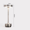Draadloze Oplaadbare Stijlvolle Touchlamp voor Sfeerverlichting