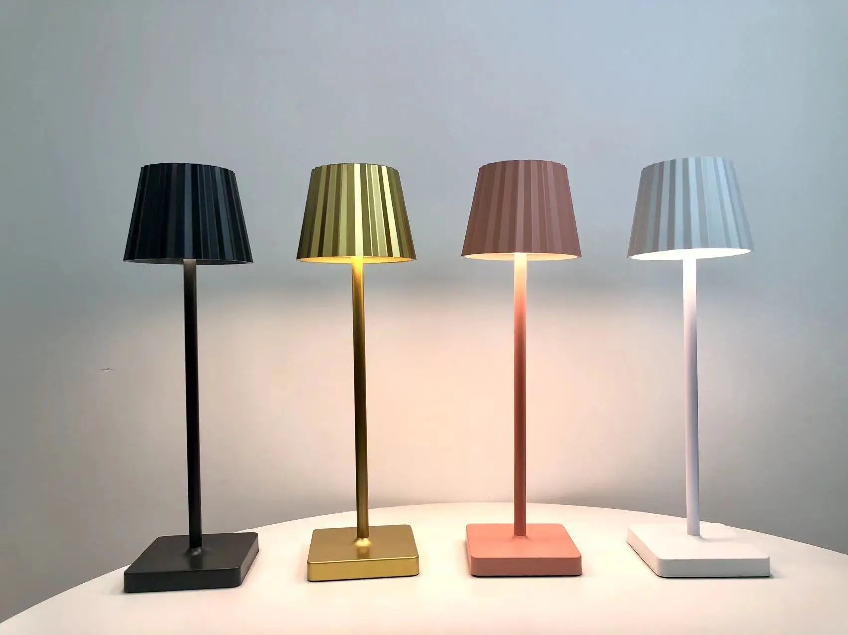 Draadloze Tafellamp met Warm Licht en Oplaadbare Accu