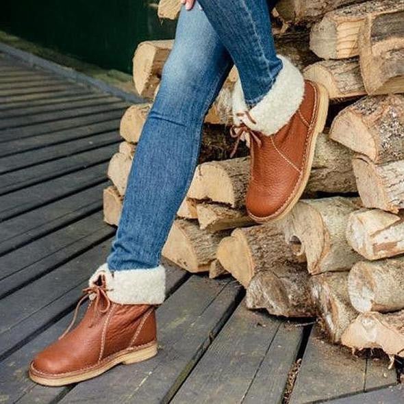 Warme Winterlaarzen met Bontvoering en Stijlvol Design