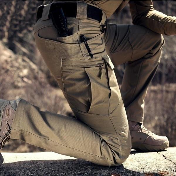 Outdoor Broek Met Zakken Ergonomische Pasvorm Heren Casual