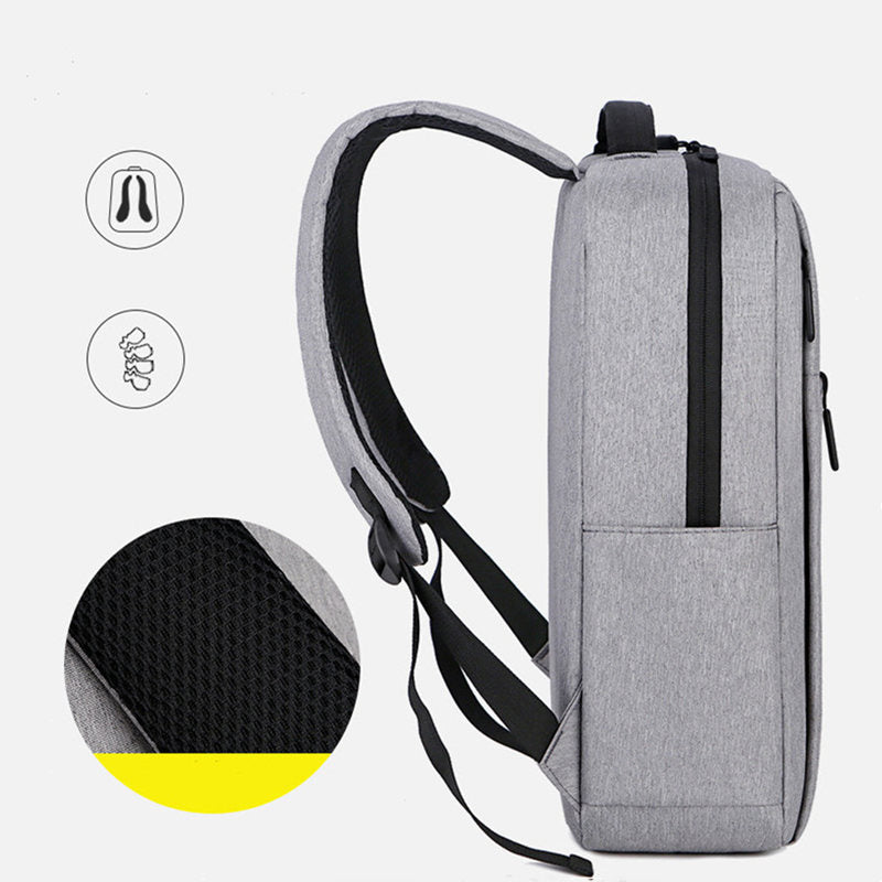 Zakelijke Laptoprugzak – Waterdicht Design met USB-oplaadpoort & 17” Laptopvak