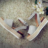 Dames Espadrille Sandalen – Comfortabele Platform Sleehakken Zomer