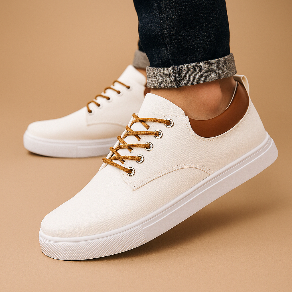 Comfortabele herenschoenen met dempende zool voor dagelijks gebruik