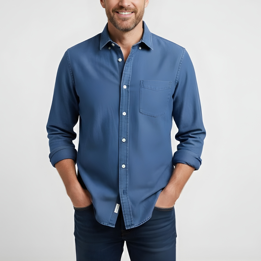 Heren Overhemd Klassiek Regular Fit – Casual & Zakelijk