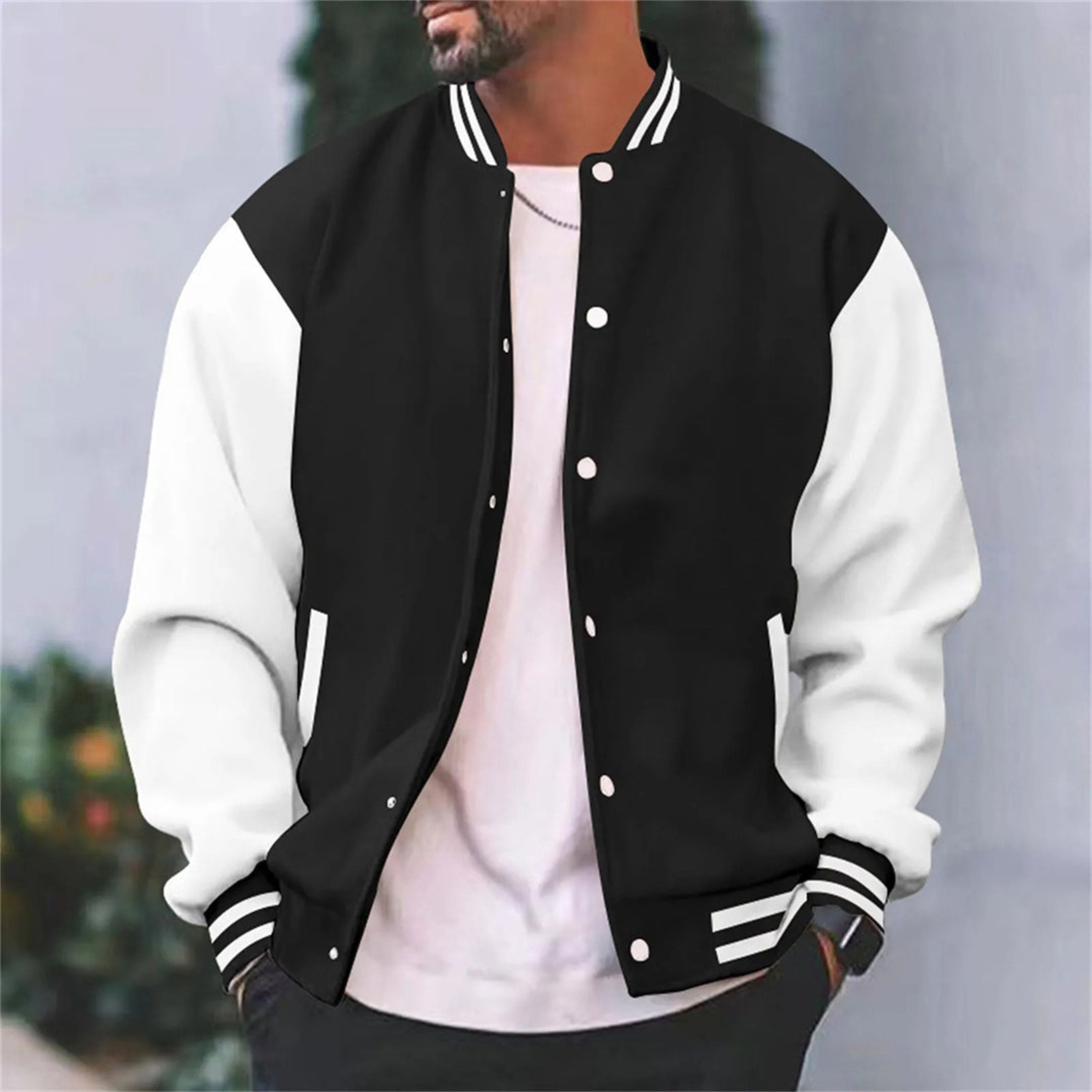 Heren Bomberjack Varsity College – Tijdloze Stijl & Comfort