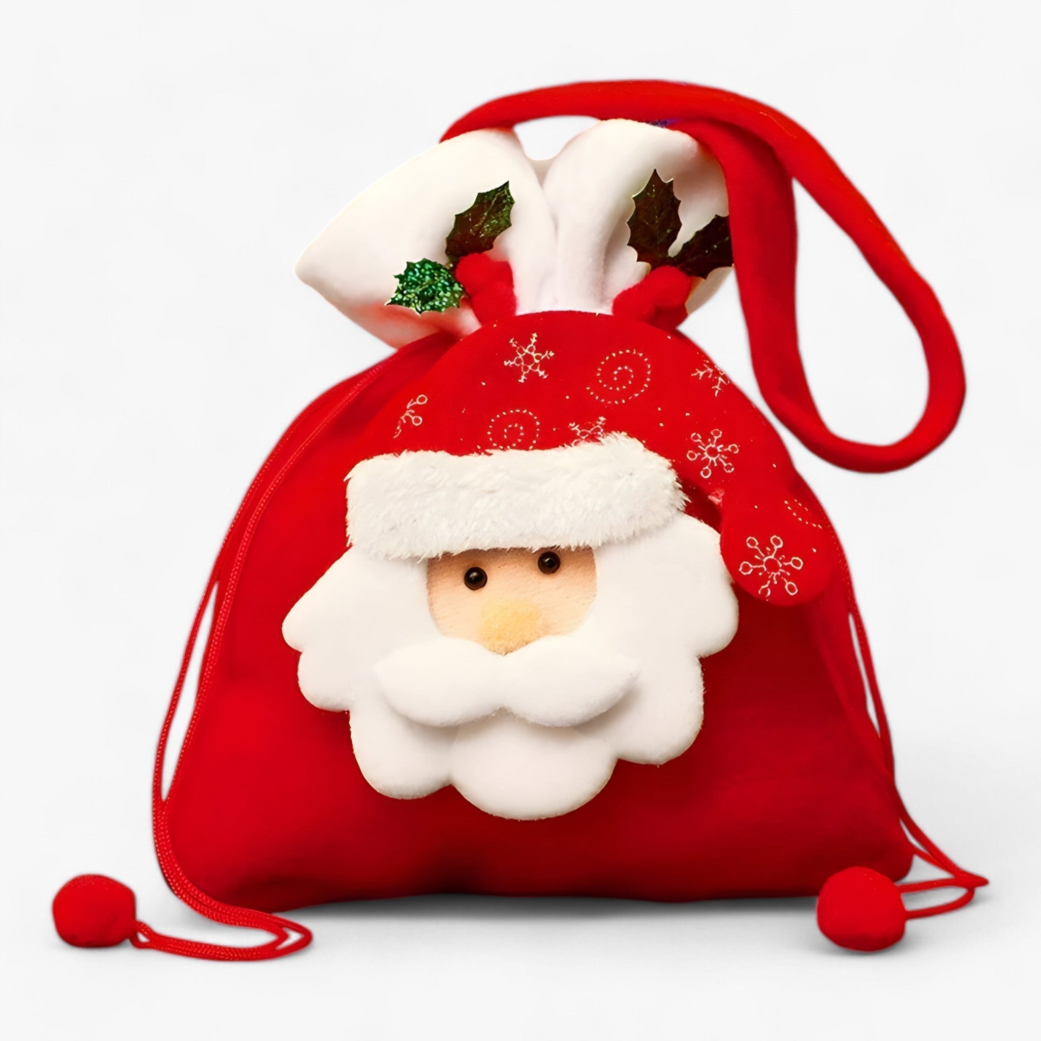 Kerst Cadeautasje met 3D-Figuur – Feestelijke Gift Bag voor December