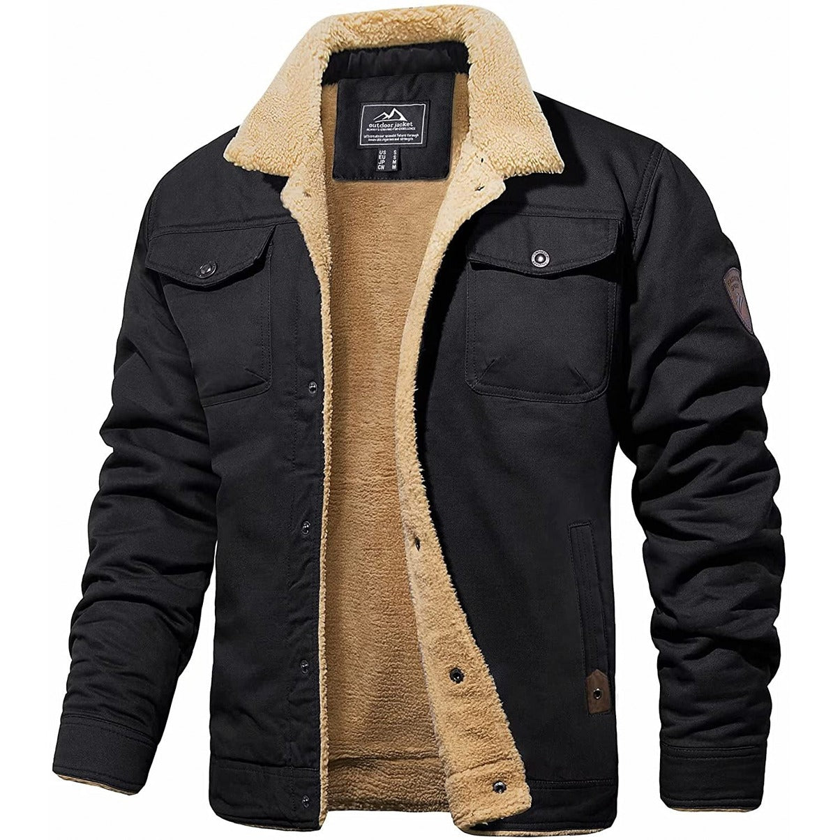 Vintage Bomberjack Heren - Iconische Stijl en Winterwarmte