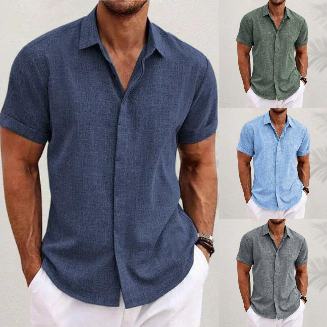 Casual Button-Down Overhemd voor Heren