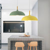 Moderne Scandinavische Eikenhouten LED Plafondlamp