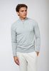 Lichtgrijze Half Zip Sweater Heren – Comfort en Stijl