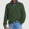 Heren Kasjmier Trui Business Casual met Rits