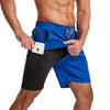 Heren Zwemshort Sportief met Ritszakken en Compressievoering