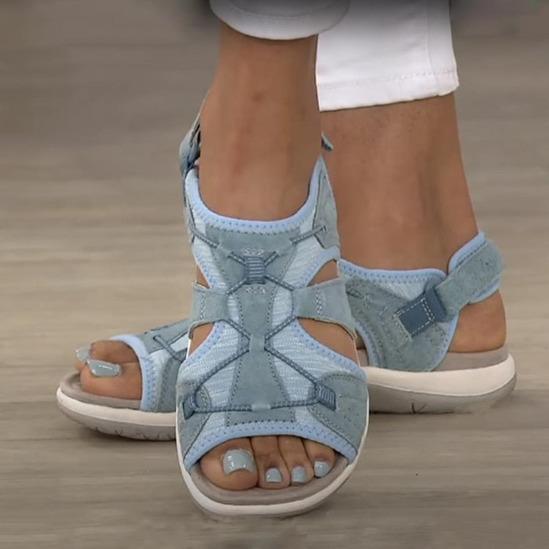 Sandalen Open Teen Verstelbare Bandjes Comfort Dames Zomer
