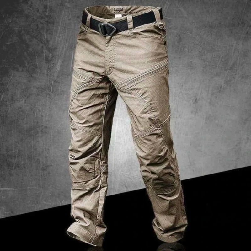 Heren Tactical Werkbroek – Stevige Outdoor Broek met Zakken