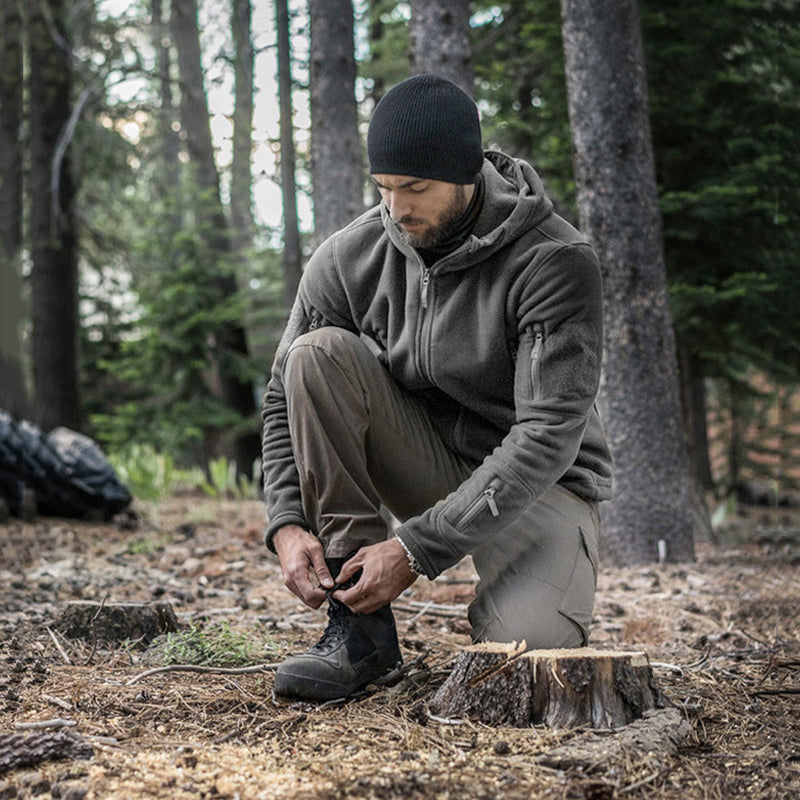 Tactische Fleece Kapuzenjacke voor Winter - Warm en Functioneel-mezamstore.nl