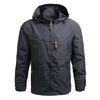 Heren Outdoorjas met Capuchon – Waterdicht, Winddicht en Ademend