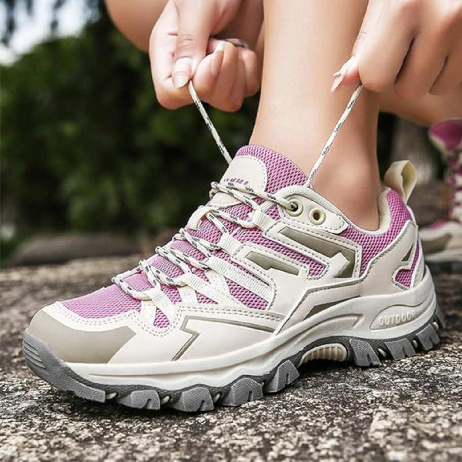 Dames Wandelschoen - Stevig, Comfortabel en Waterafstotend
