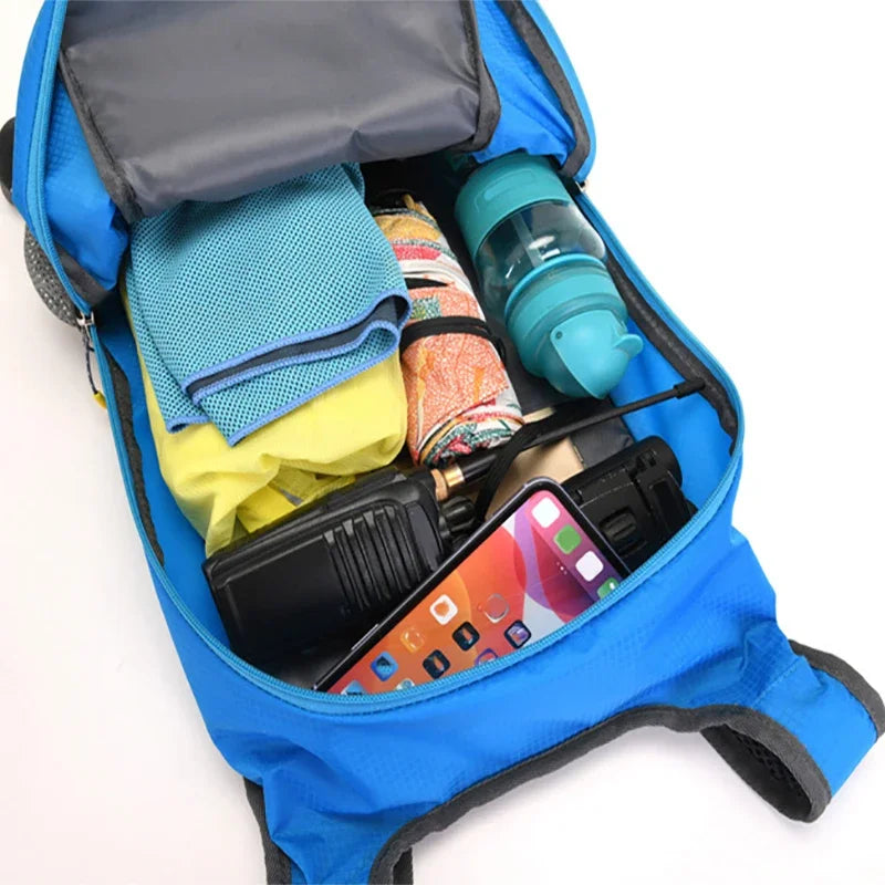 Unisex Buitensport Rugzak 20L Lichtgewicht Waterdicht Wandelen Fietsen