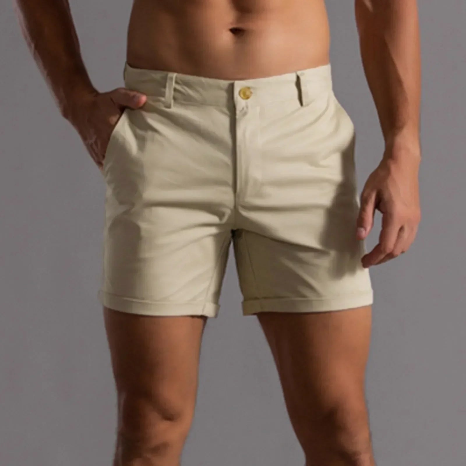 Heren Chino Shorts - Klassieke Pasvorm, Comfortabel en Stijlvol