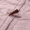 Dames winterjas – Warme sherpa jas met capuchon en toggle-sluiting