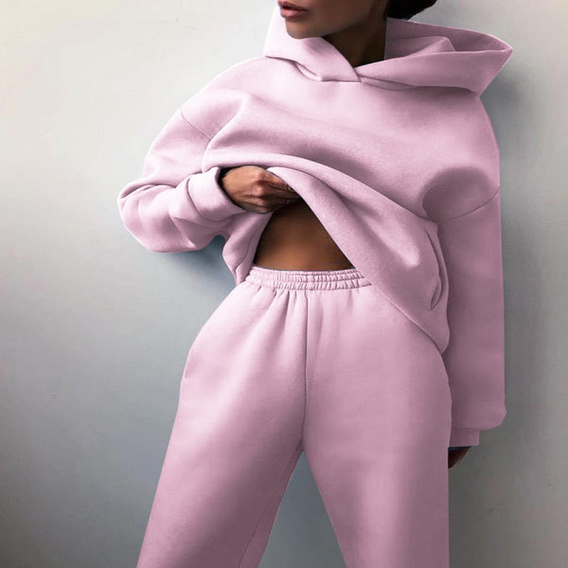 Dames Comfortabele Oversized Lounge Jogging Set