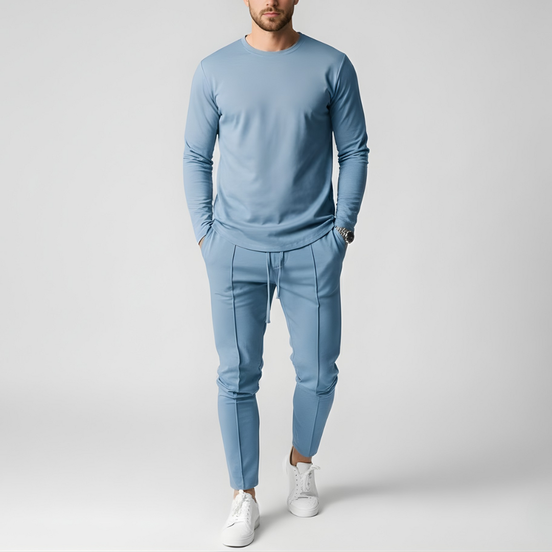 Heren Sweater en Broek Set Casual Comfort Outfit