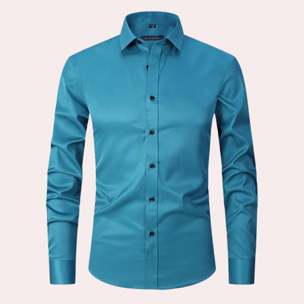 Klassiek Stretch Herenoverhemd - Comfort en Stijl