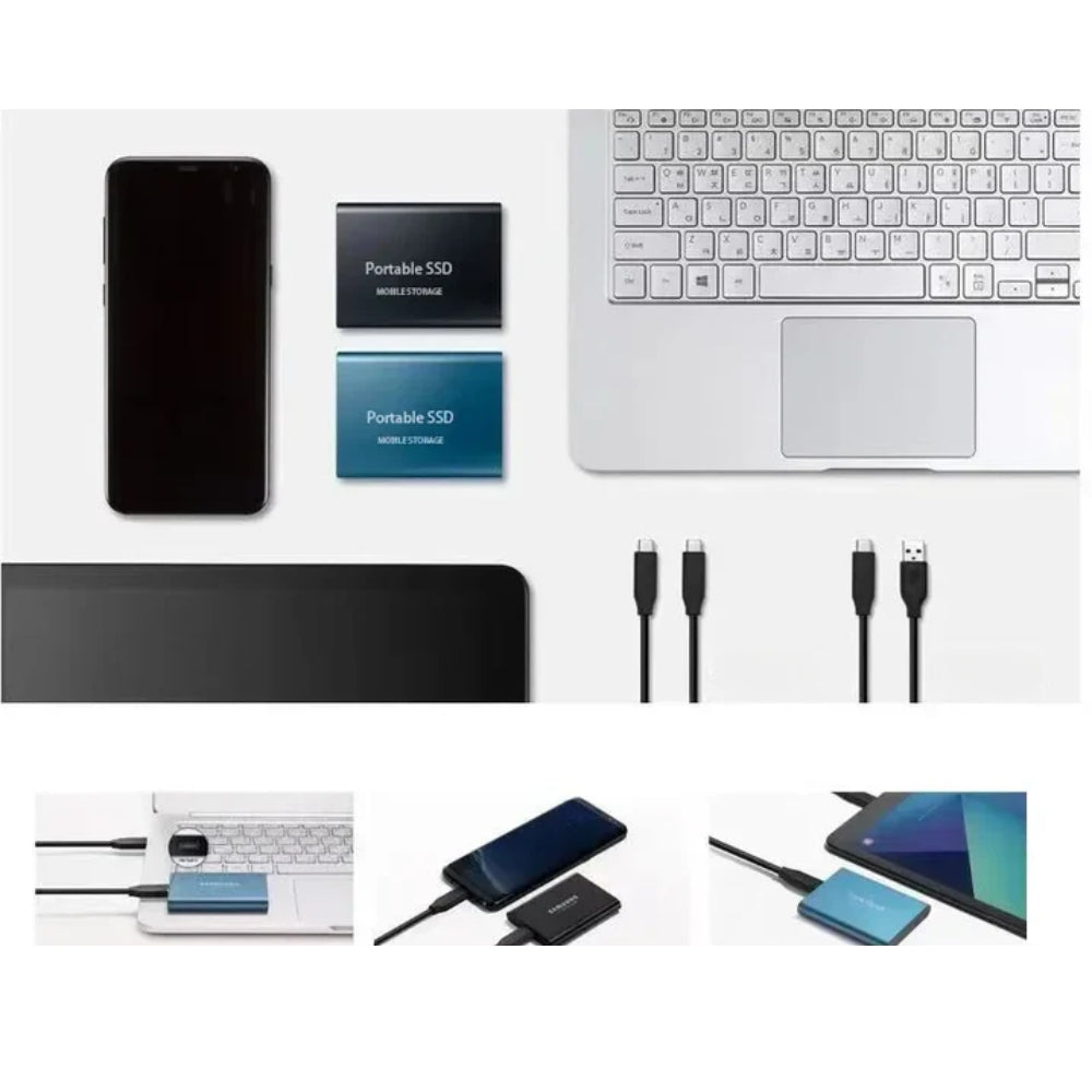 Portable SSD – Externe Opslag met Hoge Snelheid en Compact Design