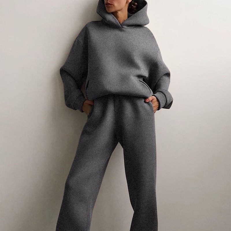 Dames Comfortabele Oversized Lounge Jogging Set